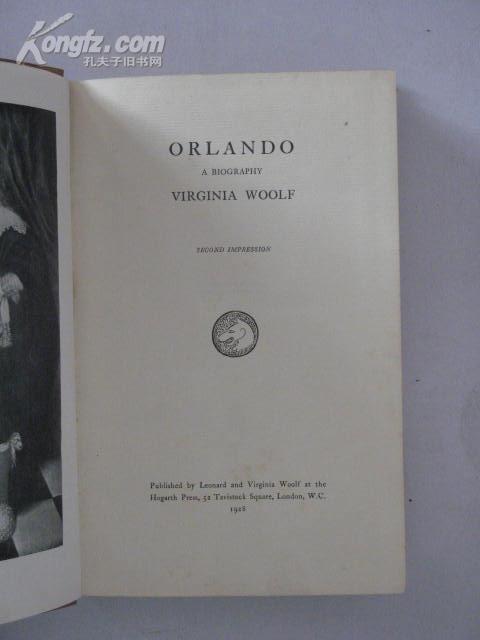 orlandoabiographyvirginiawoolf奥兰多传记弗吉尼亚伍尔夫邮挂费55