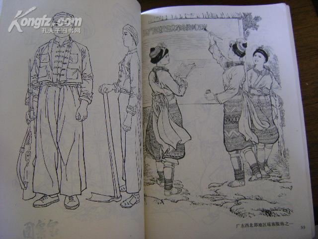 兄弟民族形象服饰资料(壮族.瑶族.黎族.京族.高山族)