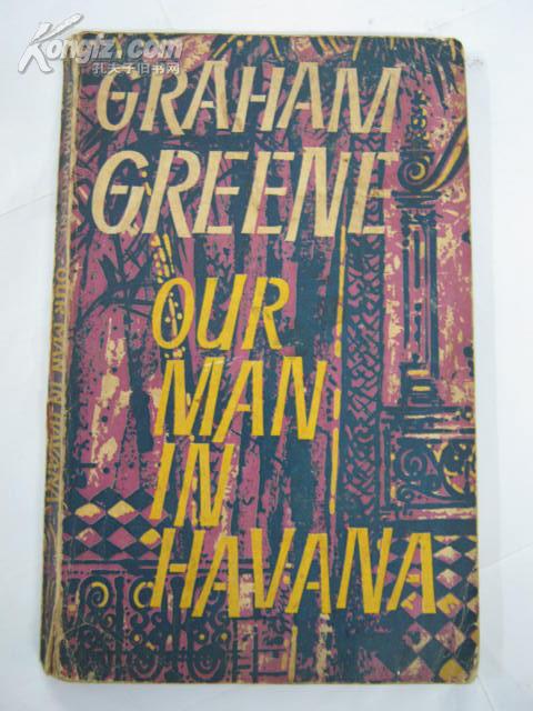 grahamgreene,katharinegraham 原版英文书:our man in havana_graham greene ()_孔