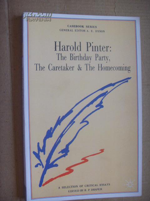 pinter: the birthday party, the caretaker and the homecoming生日