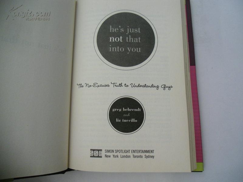 hes just not that into you【其实你不懂他的心,格雷格·贝伦特