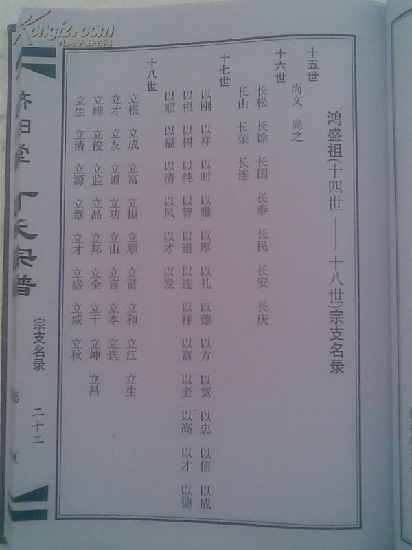 【复印件】丁氏宗谱[济阳堂]盐城鸿盛公支 16开 160页