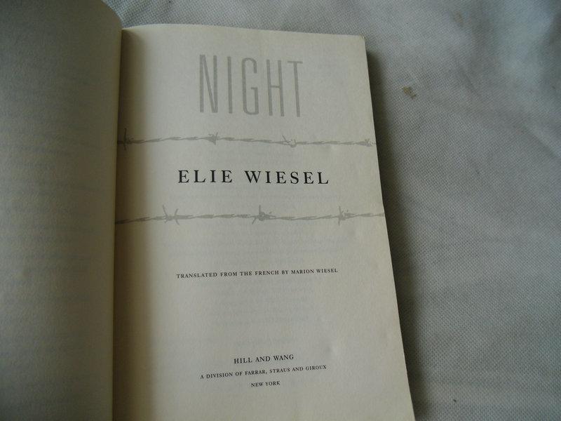 night【黑夜,伊利·威塞尔,英文原版】_elie wiesel_孔夫子旧书网