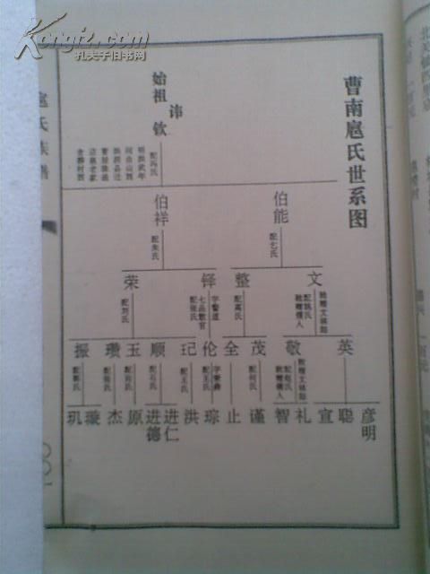 洪洞白氏族谱山东青岛韩氏家谱安阳扈氏家谱排族谱示意图家谱五世图