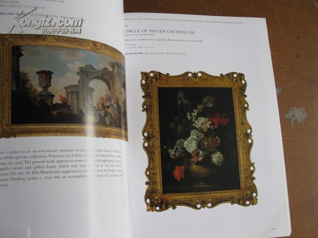 2007纽约佳士得拍卖图录oldmasterpaintings老画