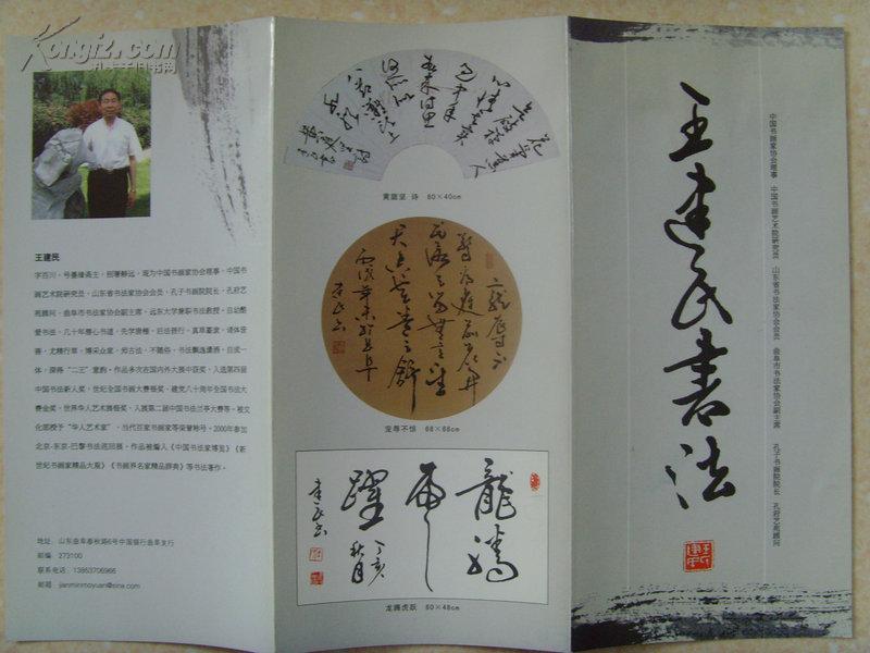 王建民:《王建民书法》中国书画家协会理事,中国书画艺术院研究员