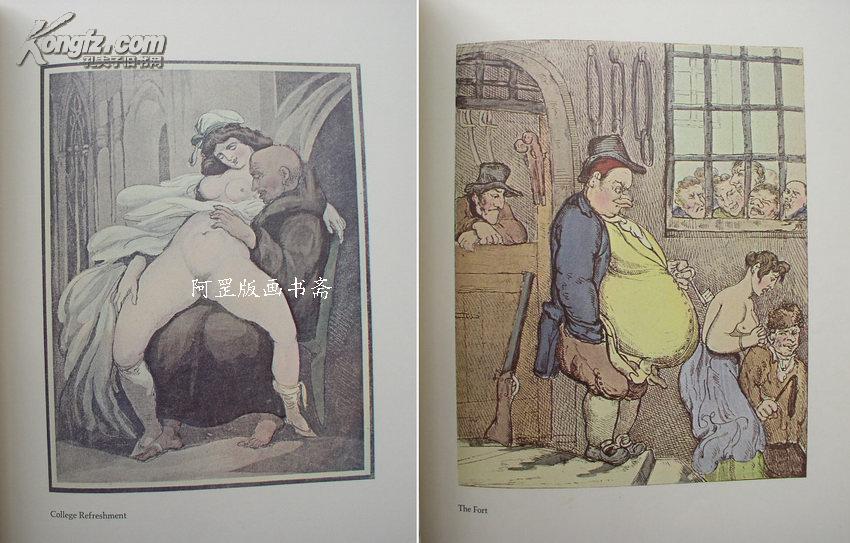 罗兰森风情画》幽默的情色艺术英国18世纪著名插画家50幅整版彩色画片
