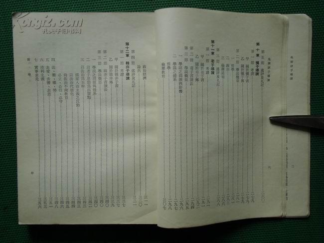 先秦诸子导读