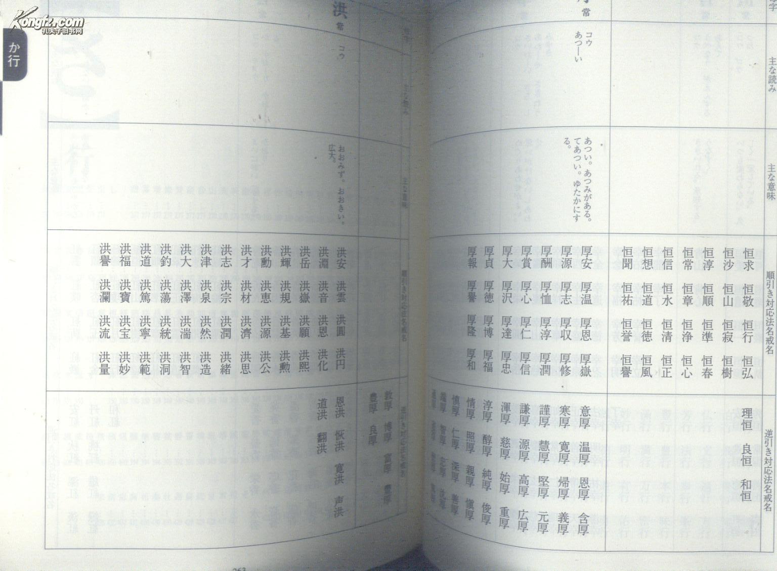 日本佛教法号(法名,戒名)大典 俗名对应