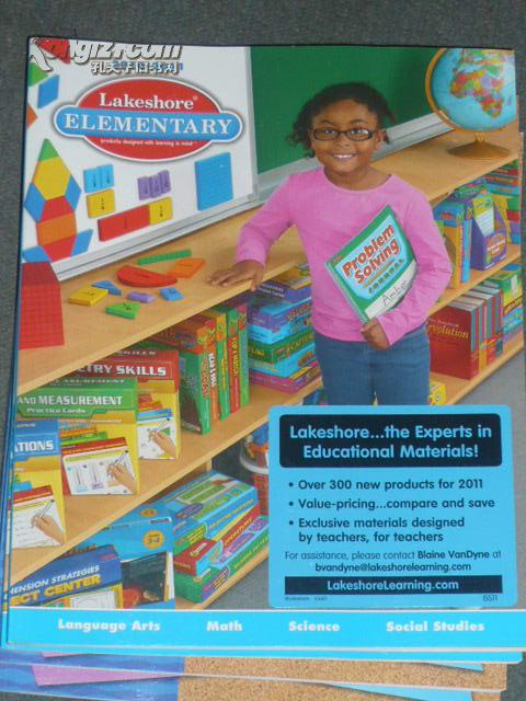 catalog(英文原版,2010-11年美国lakeshore公司小学科学教具产品目录)