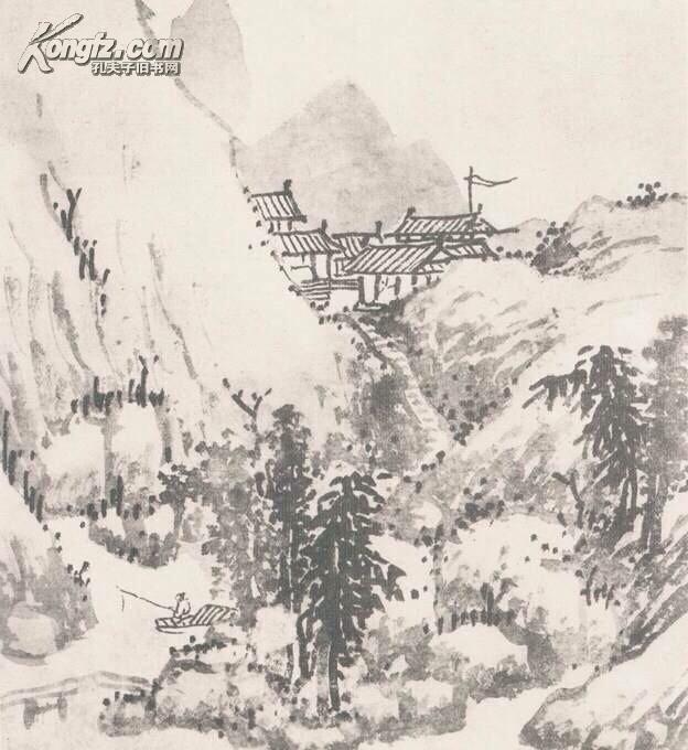 吴门十二景珂罗版锦面册页