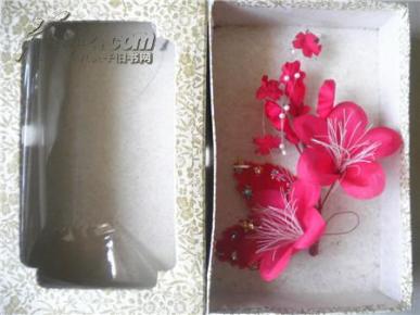 老北京的记忆~新娘手工绢花(70,80年代新娘头