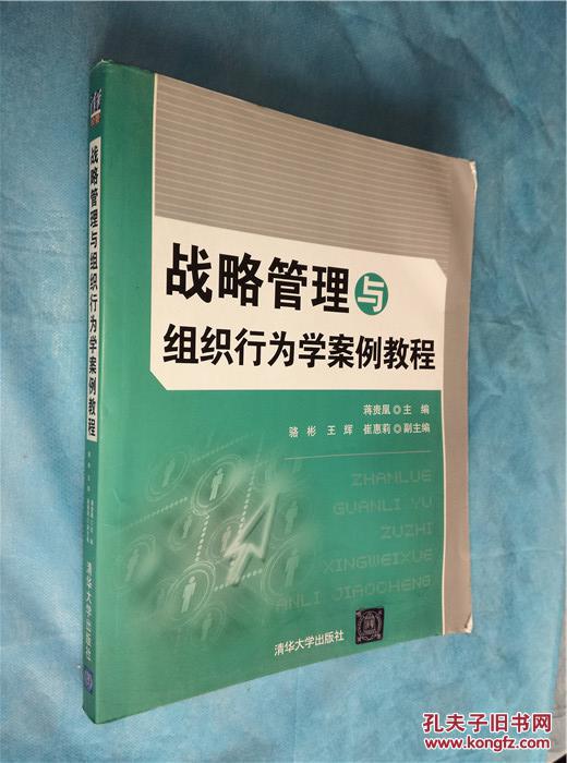 【图】战略管理与组织行为学案例教程_价格:1