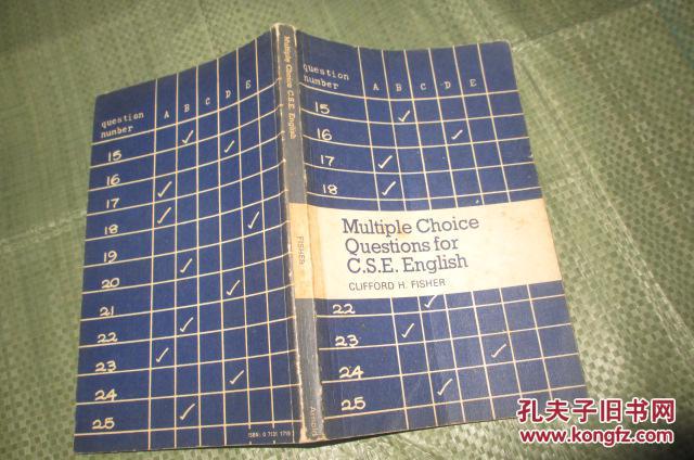 【图】Multiple Choice Questions for C.S.E. En