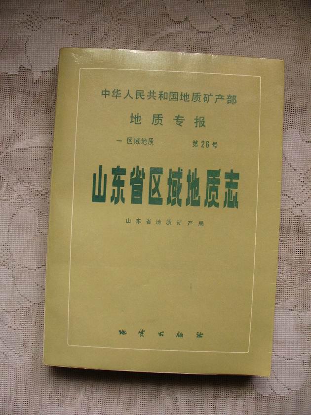 山东省区域地质志