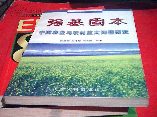 强基固本:中国农业与农村重大问题研究