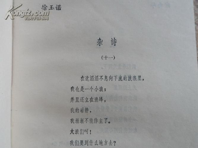 《中国现代抒情短诗100首》