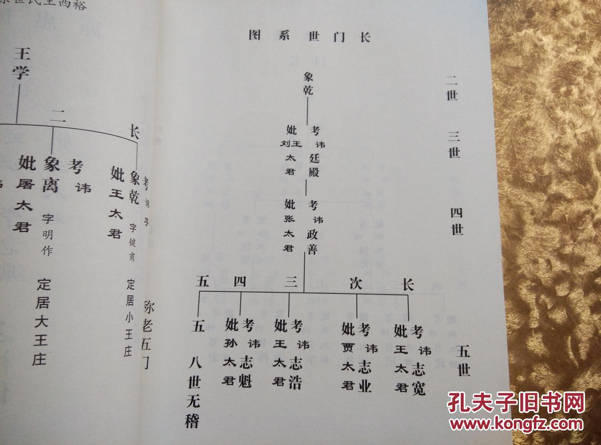 王氏族谱《河南省南阳市宛城区裕西小王庄》无前后封面,详情如图所示