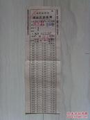 火车票1963年沈阳铁路局