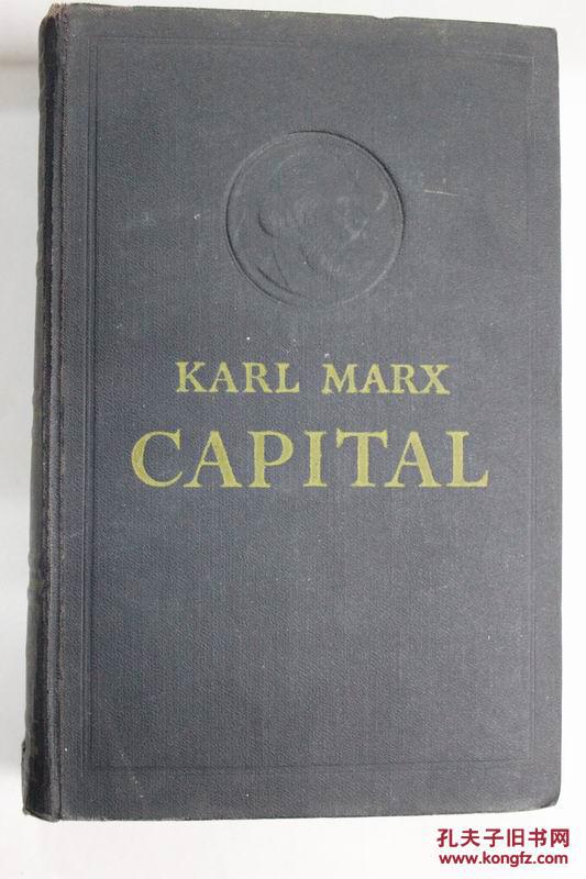 【图】英文原版 卡尔马克思资本论(第3卷) KA