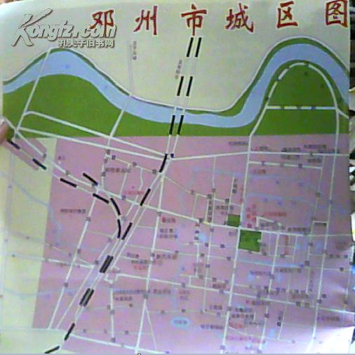 邓州市城区图