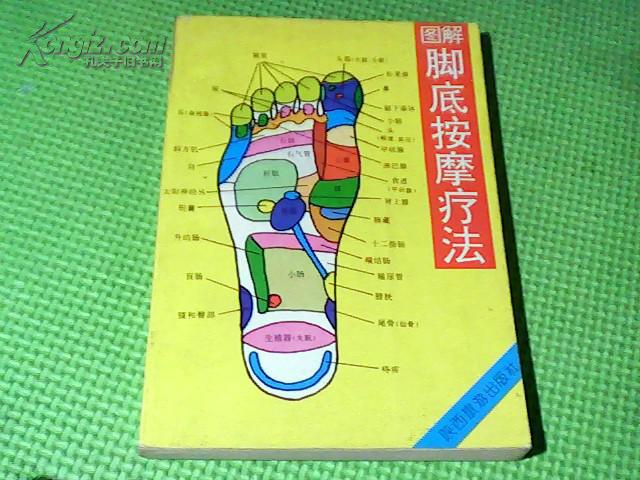 图解脚底按摩疗法