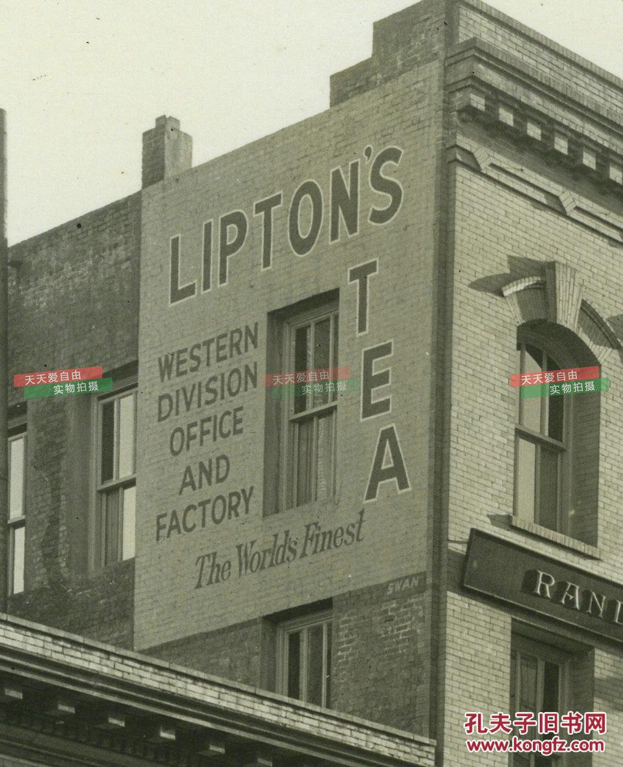 【图】美国旧金山立顿茶叶公司建筑店铺全景照