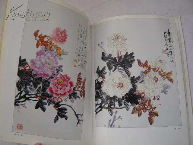李宗轲画集(李宗轲拜王小古.齐良迟.何镜函为老师.非馆藏无涂画.9品.