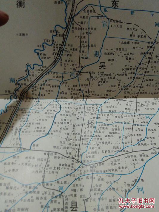 沧州地区行政区划图