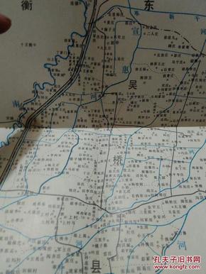 沧州地区行政区划图