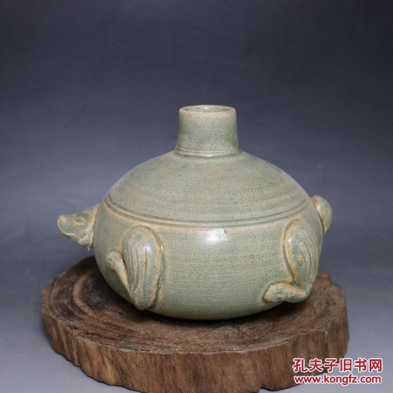 五代越窑青瓷乌龟罐