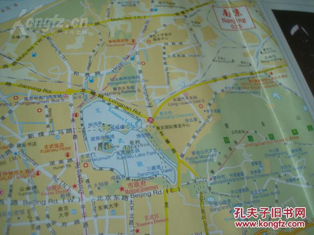 4 2开 中英文对照 上海,南京,杭州,苏州,宁波城区图 品佳图片