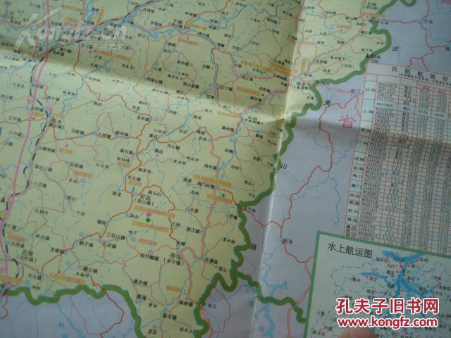 庐山,三百山,龙虎山,三清山,仙女湖导游示意图 江西各市,县主要土产
