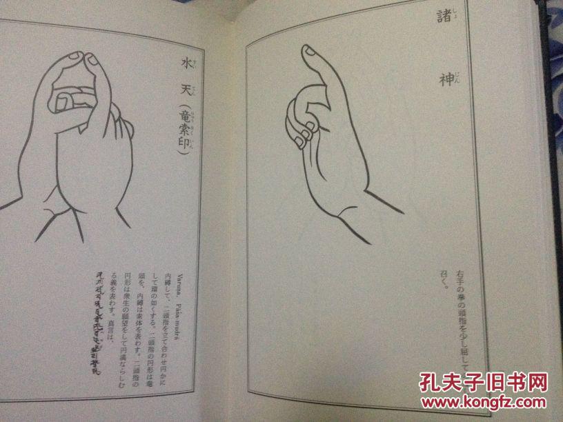 《图印大鉴》 图印大鉴 原函精装一厚册全佛教手印图解 配梵文说明 一