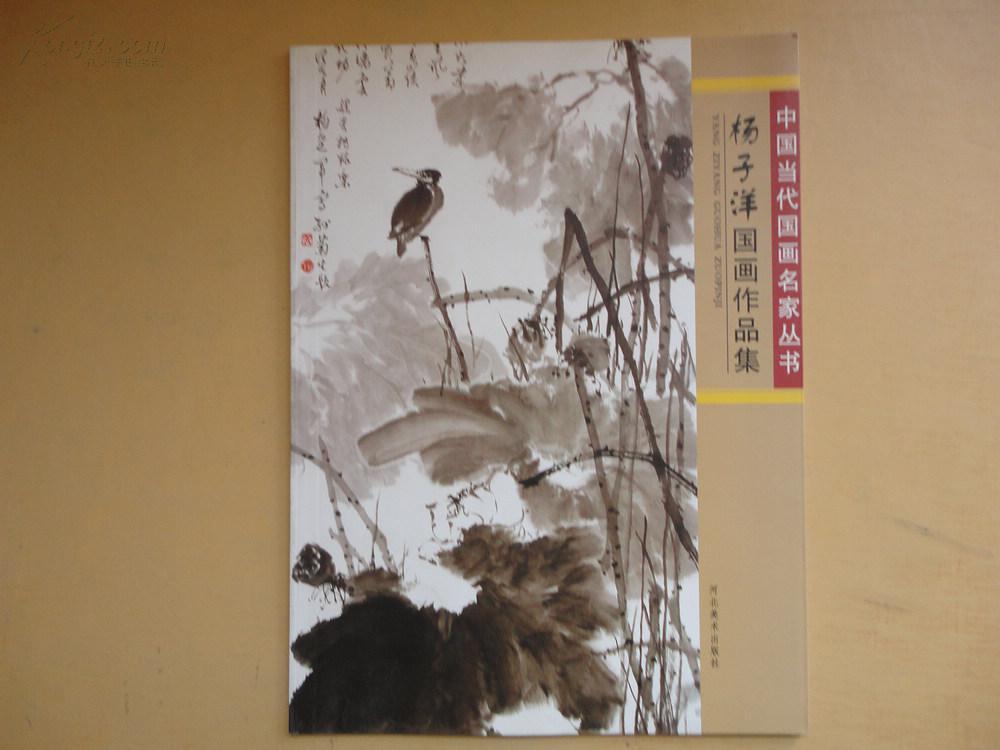 16开 北京皇家园林书画研究会副会长《杨子洋国画作品集》 品好 见图