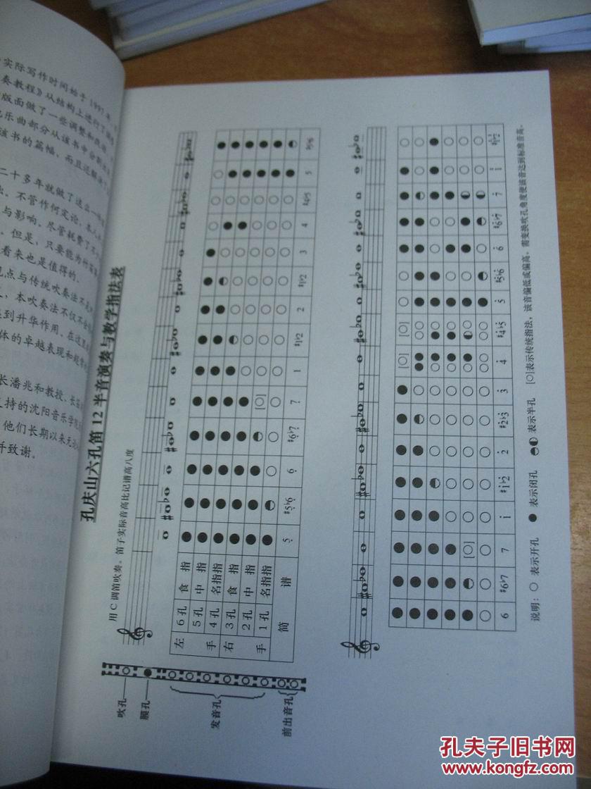 孔庆山六孔笛12半音演奏与教学