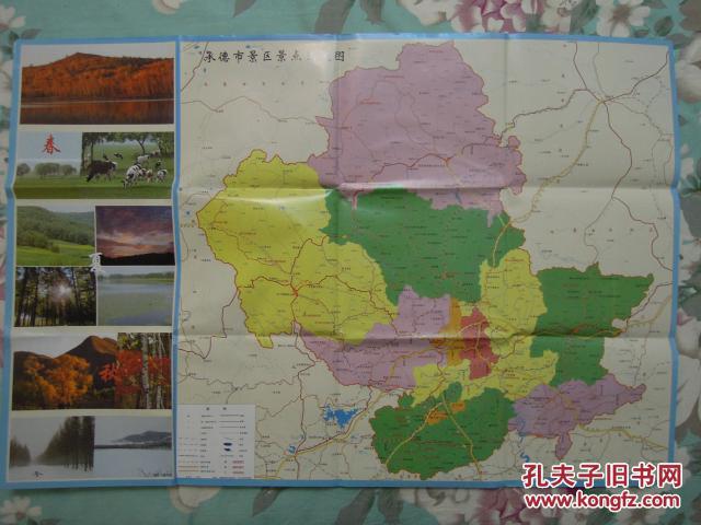 木兰围场旅游交通地图-木兰县旅游交通地图图片