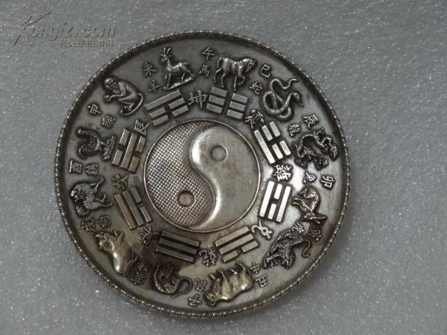 十二生肖盘子,八卦图盘子,品自鉴 拍品编号:16632807