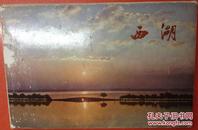 杭州西湖风光明信片
