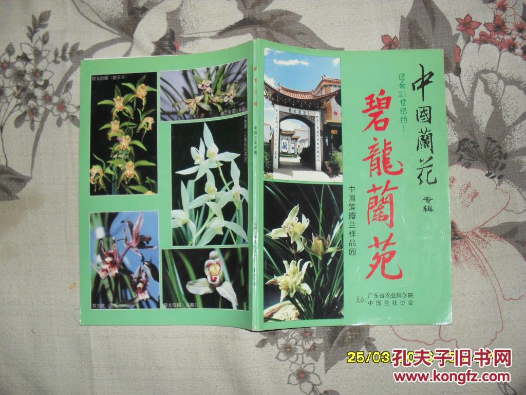 中国兰花专辑:碧龙兰苑(85品16开58页)31674
