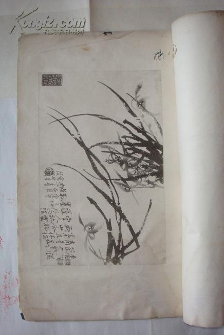 李晴江(即扬州八怪之一李方膺)墨兰册