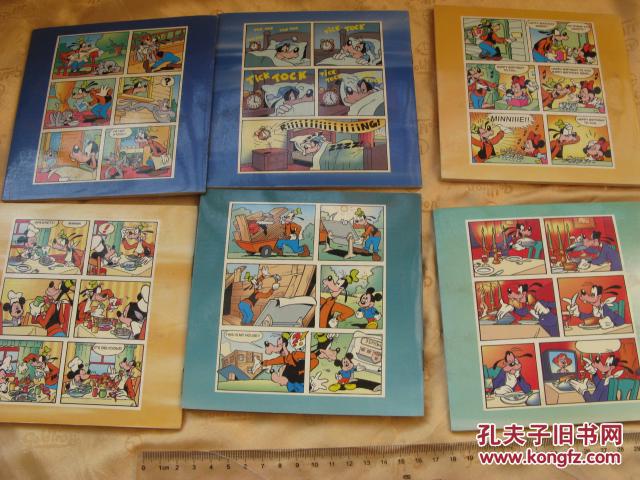 米老鼠唐老鸭藏品!《迪士尼神奇英语》6册(AB
