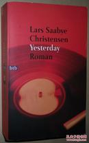 ☆德语原版小说 Yesterday: Roman von Lars Saabye Christensen