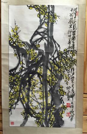 梅纯一 黄梅 60*108