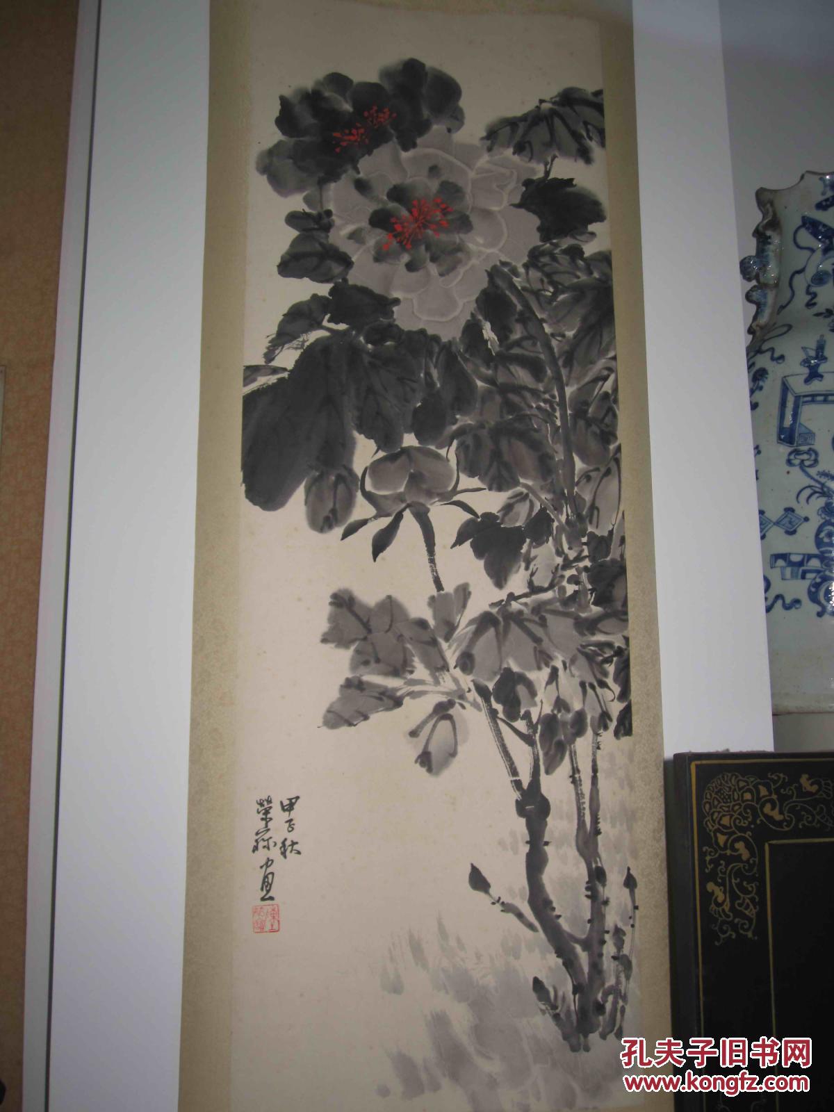 陈荣宝墨牡丹