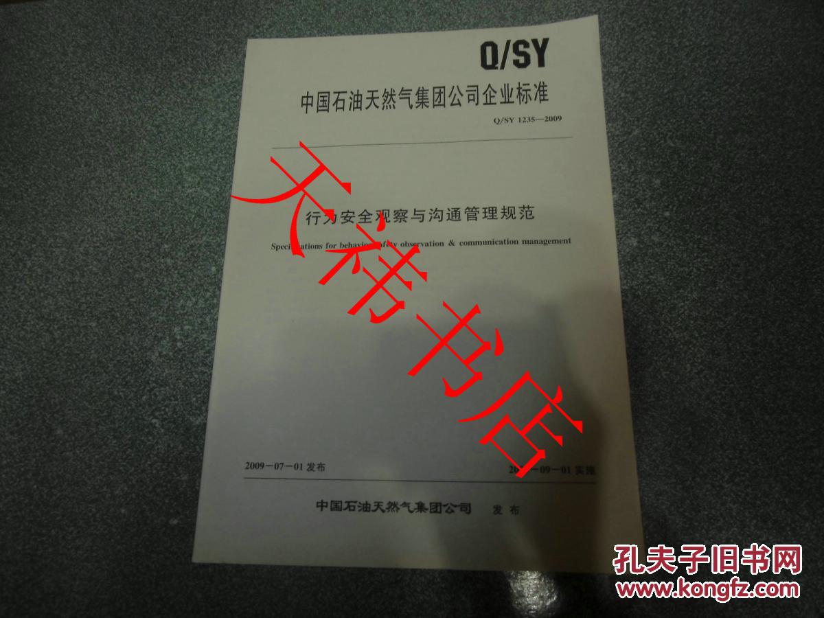 【图】中国石油天然气集团公司企业标准 行为