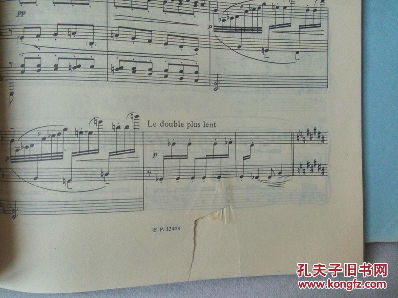 德彪西前奏曲谱_月光德彪西钢琴曲谱(3)