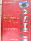 中国共产党北京市崇文区历史大事记（1925—2003）