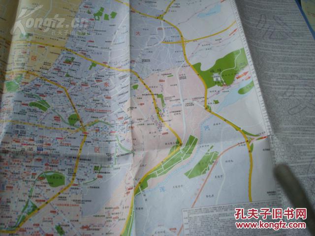 【图】沈阳交通导游图 2010年1版1印 联宇石材