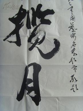 曹弘:书法:九天揽月(中国艺术研究院文化艺术市场研究